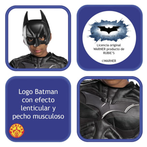 DISFRAZ BATMAN BLACK LINE DELUXE INF