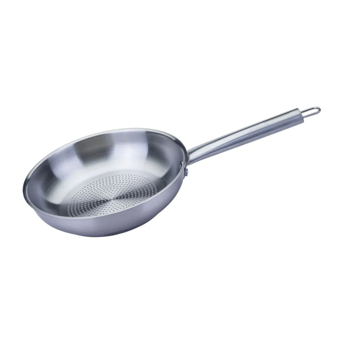 Poêle 24 cm en inox 18/8 Fackelmann Ovalgriff