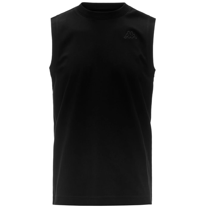 Kappa - T-Shirts & Top Uomo Nero - Logo Korpo Cadwal