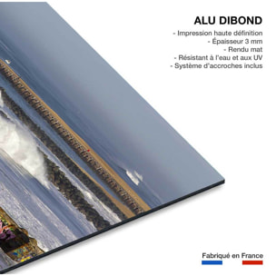 Tableau blockhaus et estacade de capbreton Tableau alu Dibond