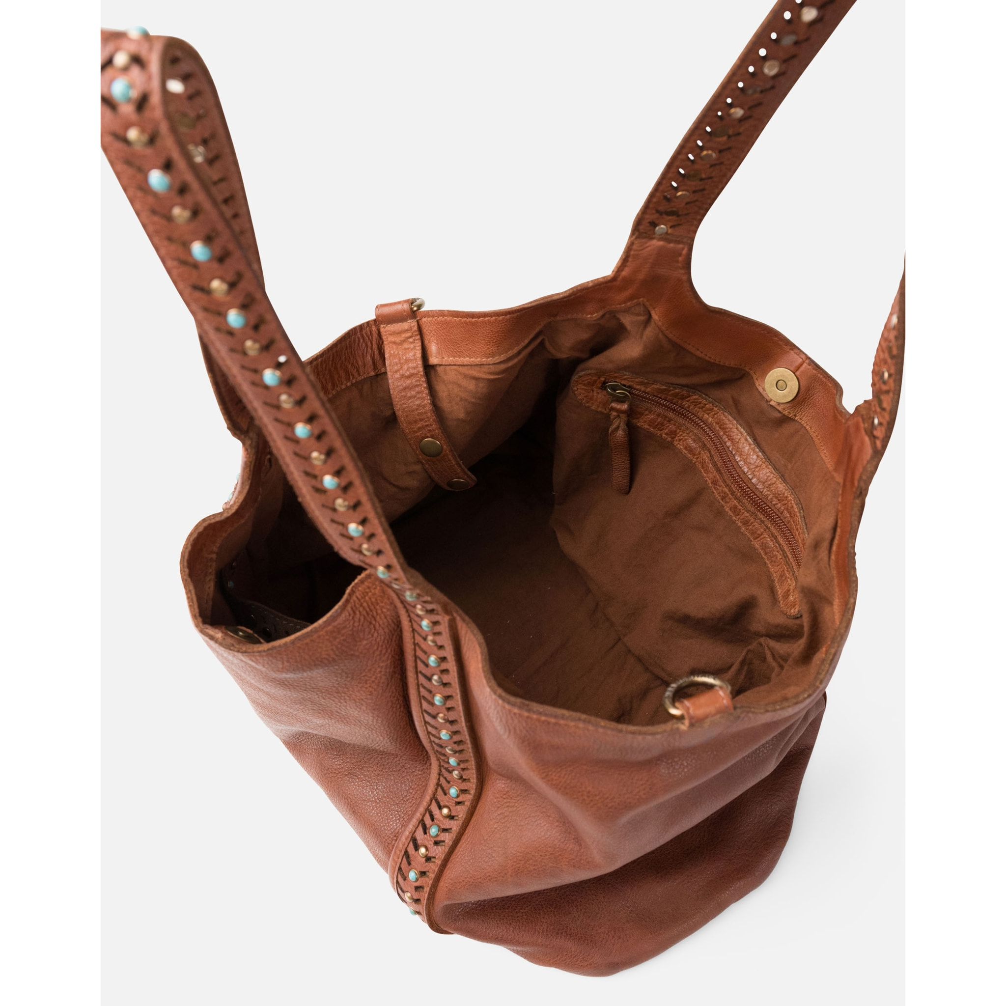Bolso de hombro BIBA Winkler de piel
