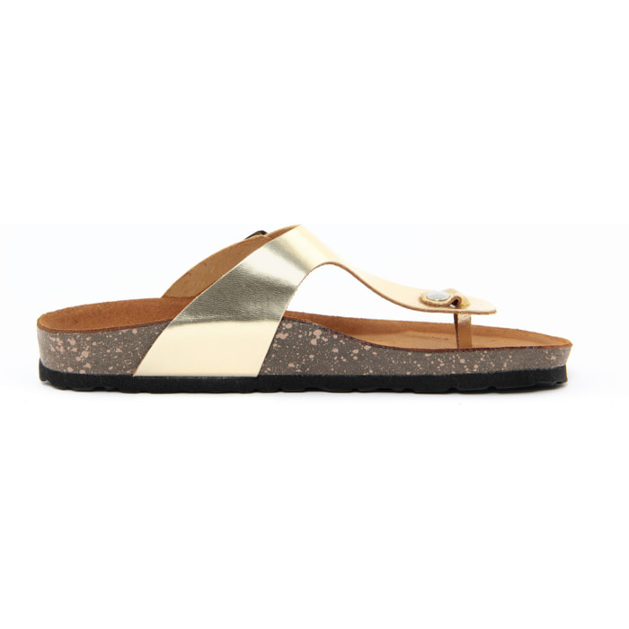 Sandalo flat Donna colore Dorato