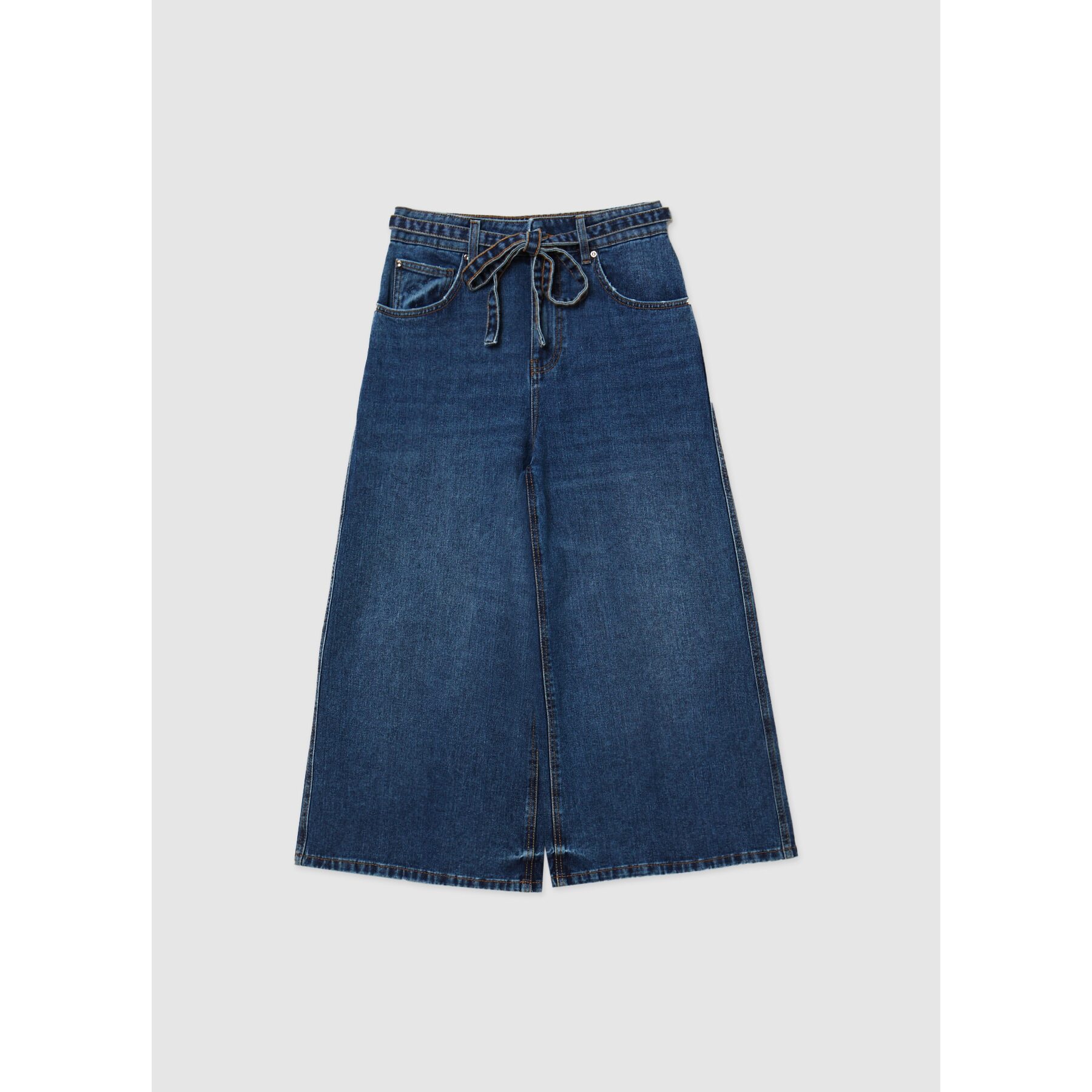 Jeans culotte con fusciacca