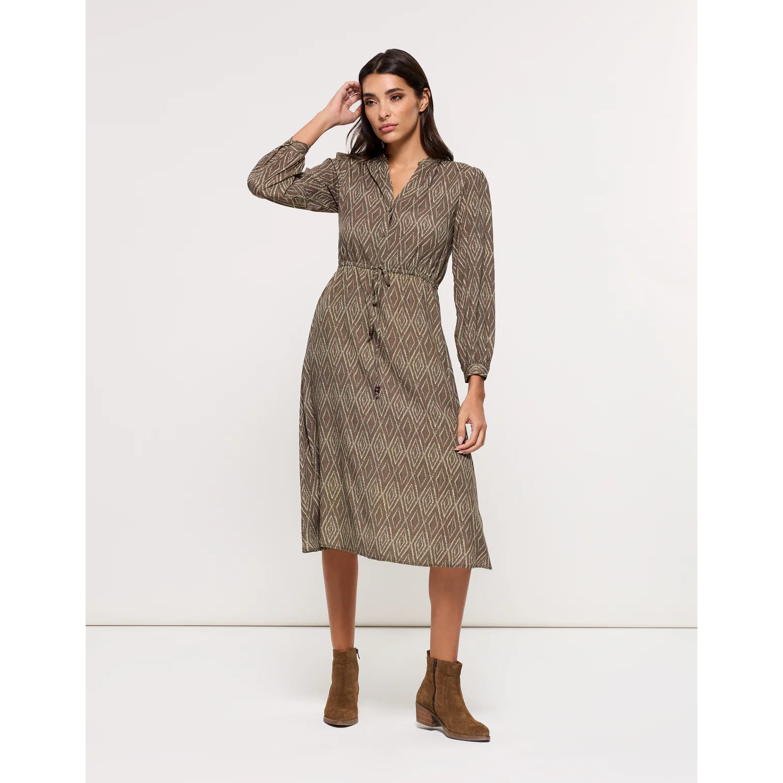 Vestido Midi Verde - Bohonike