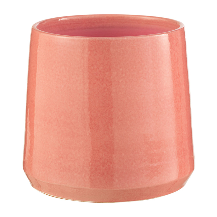 J-Line cache-pot Rond - céramique - rose - medium - Ø 24 cm