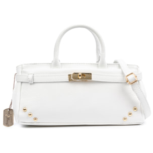 Barumini Bolso de mano Mujer. Piel auténtica Dollaro