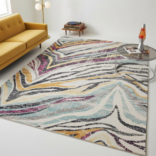 tapis d'orient NORMI, tapis ton sur ton moderne et contemporain