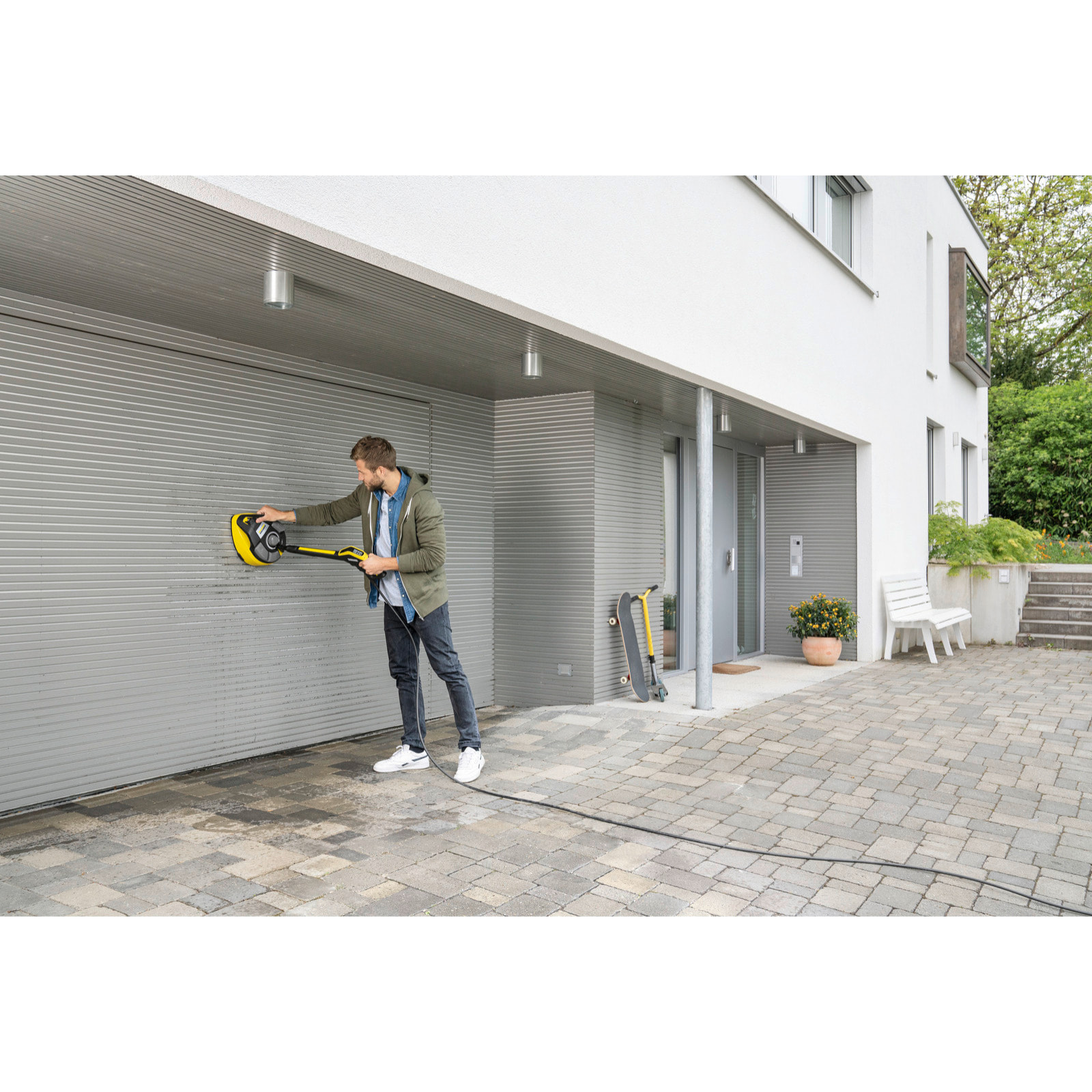 Brosse rotative terrasse Karcher T-Racer T 7 Plus - accessoire NHP Karcher K3/K4/K5/K7