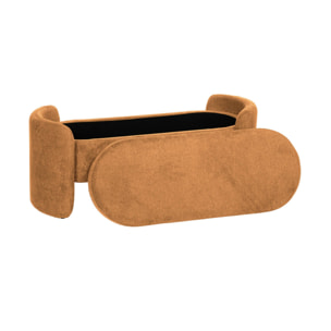 Banc coffre, bout de lit contemporain tissu KALO