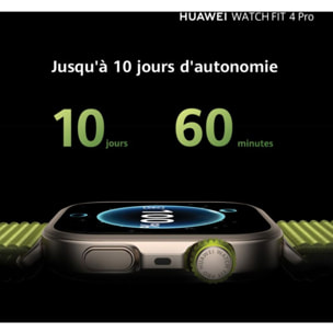 Montre connectée HUAWEI Watch Fit 4 Pro Noir