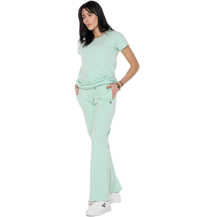 Pantalón de chándal palazzo de invierno para mujer "Never Without"