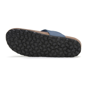 SANDALIA BABUNKERS AZUL