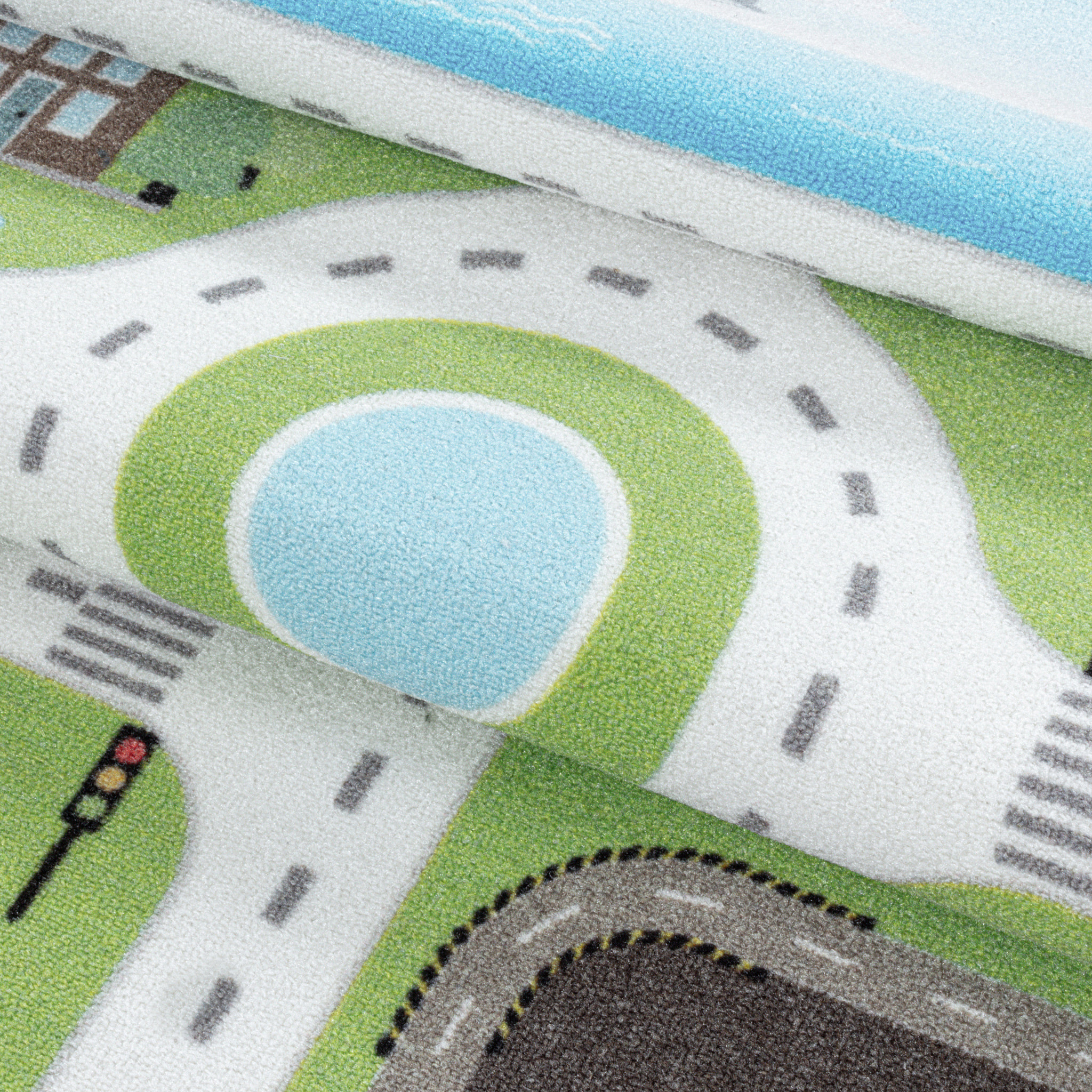 PLAY - Tapis enfant circuit vert - PLA2902VER