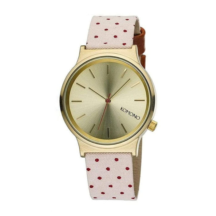 Reloj Komono KOM-W1837 Unisex Analogico Cuarzo con Correa de Tela