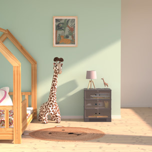 Tour de rangement pliable en plastique