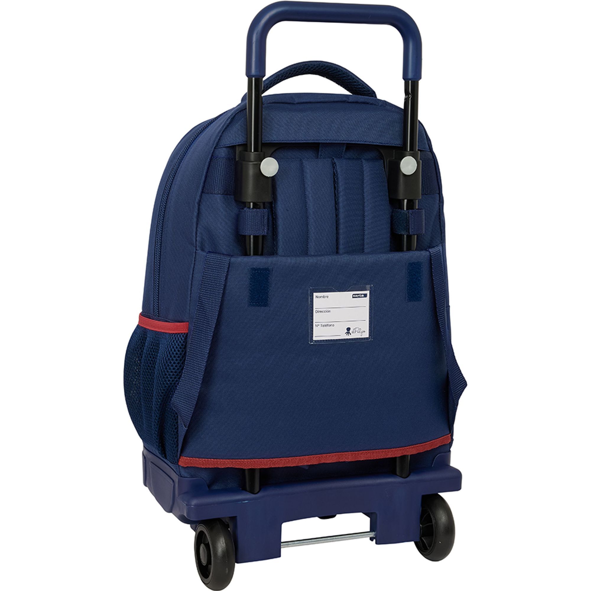 Mochila gde. c/ruedas compact extraible el pulpo