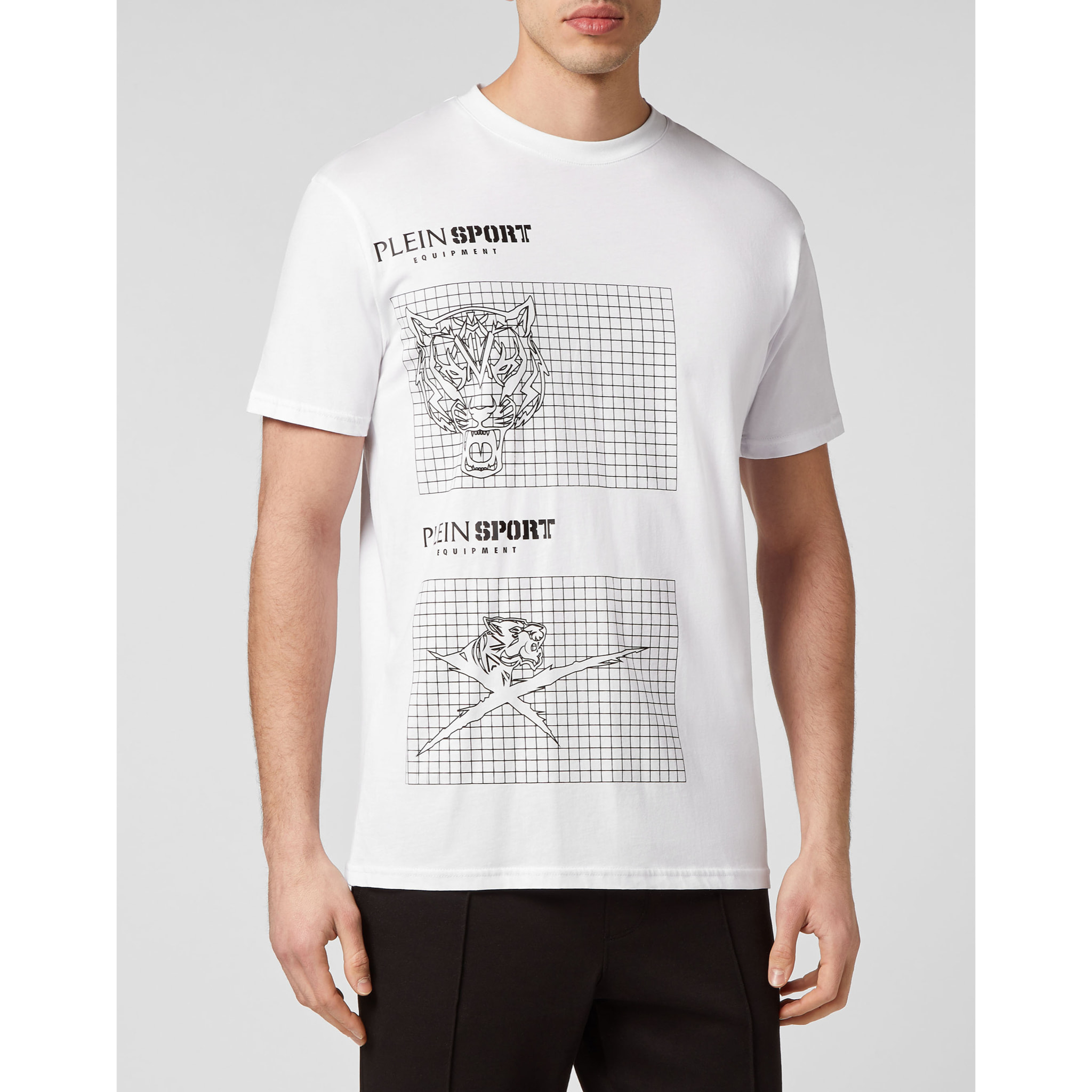 PLEIN SPORT T-Shirt Round Neck TIGER