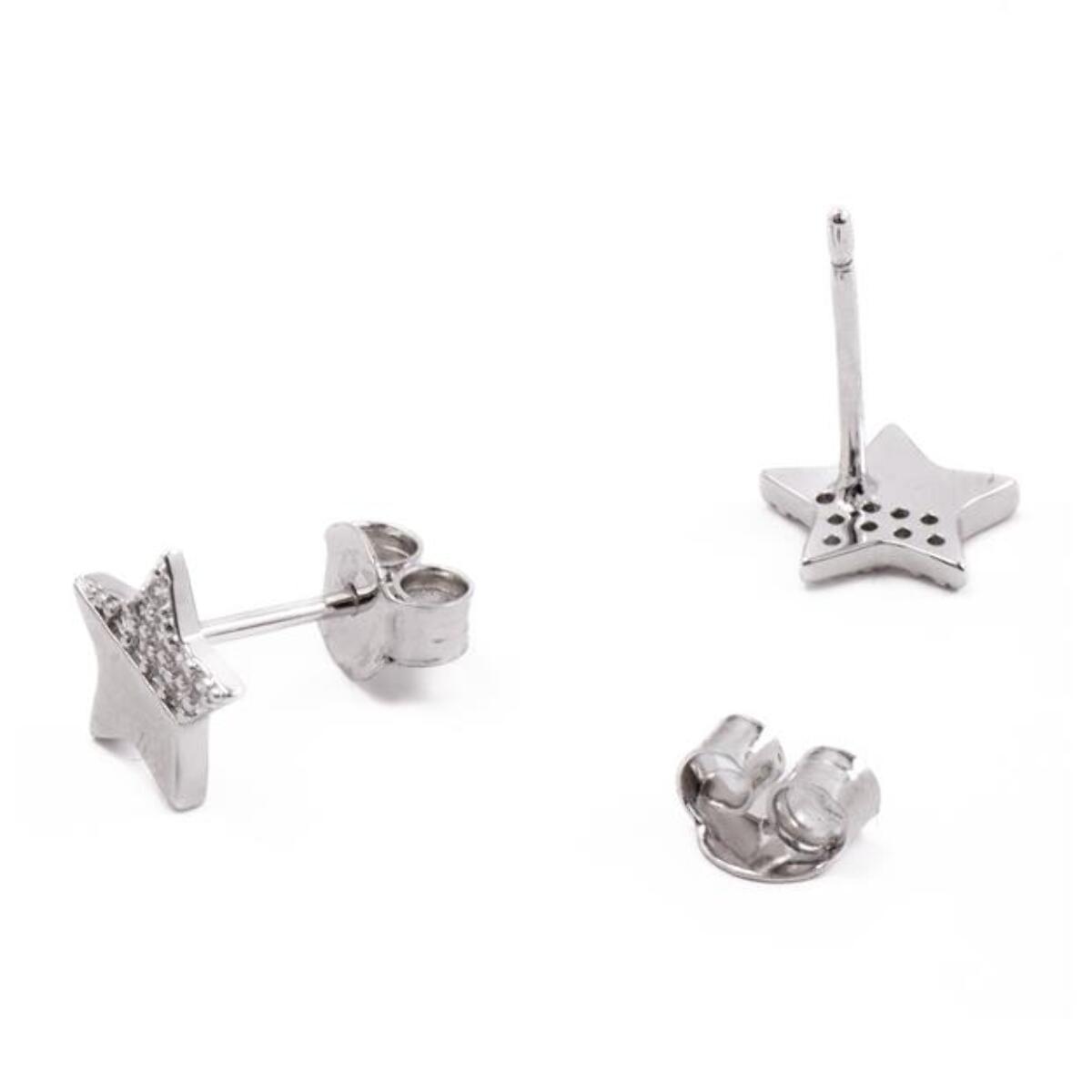 Pendientes Lux by Lux acabados plata