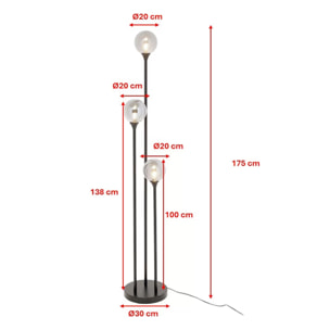 Lampadaire Al Capone 175cm Kare Design
