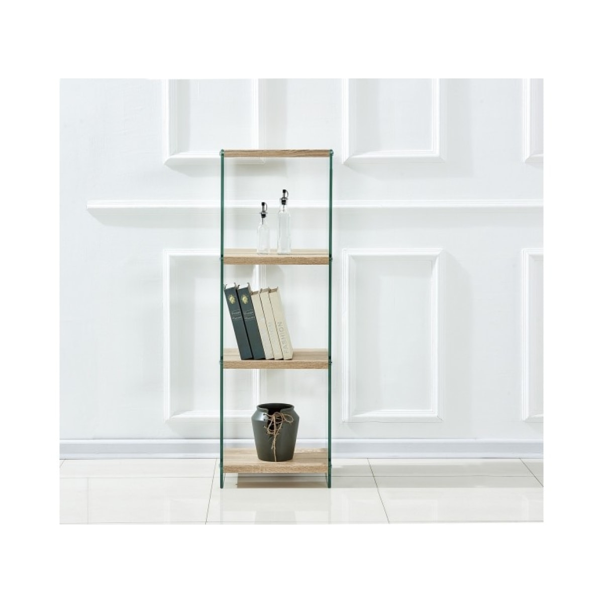 Bibliothèque en verre trempé - GLASS