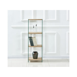 Bibliothèque en verre trempé - GLASS