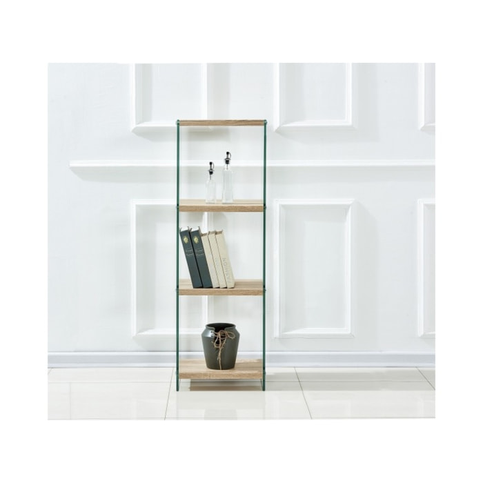 Bibliothèque en verre trempé - GLASS