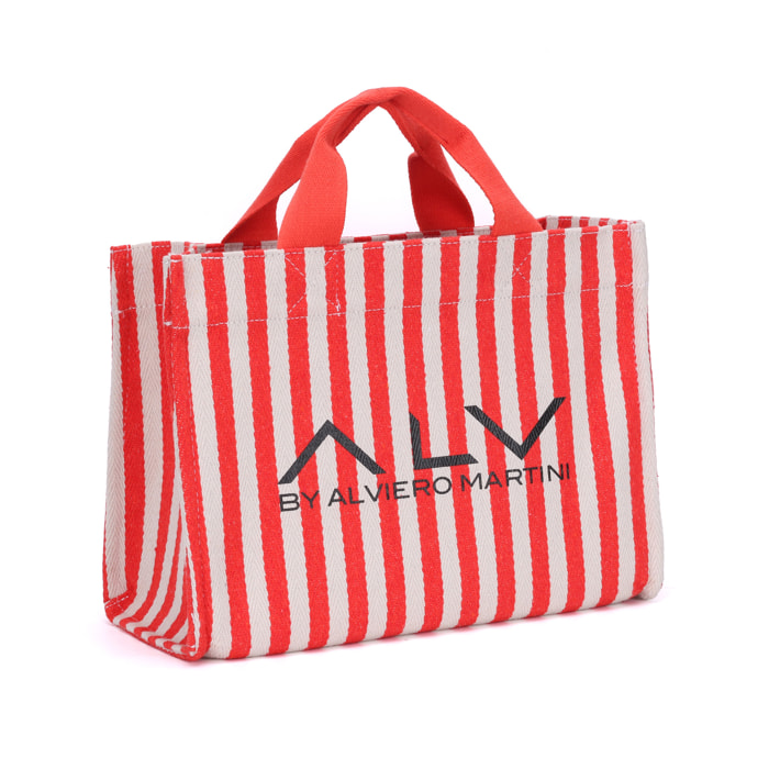 Borsa Shopper  da donna Textile Prodotto Vegano 32x24x14 cm