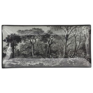 Vide Poche - HOME DECO FACTORY - Black Forest - Design Moderne - Noir et Blanc