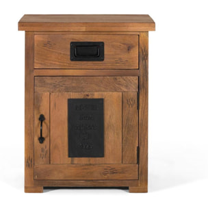 Mesita de noche - 64x51x40cm