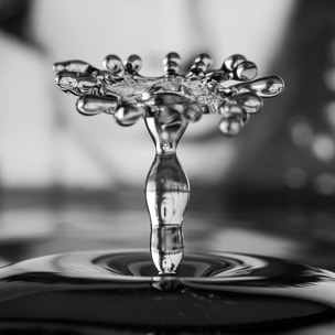 Tableau abstrait liquid drop art tuvia Tableau plexiglas