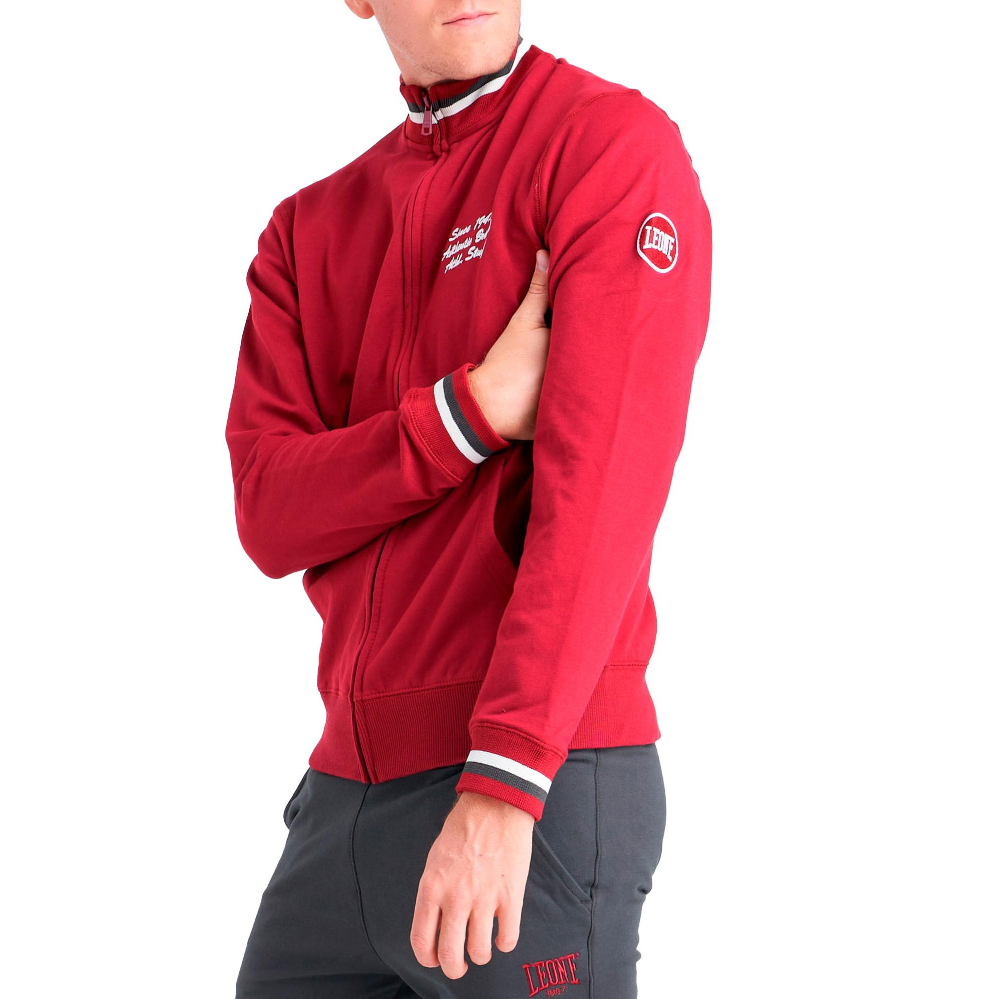 Tuta uomo con collo in piedi e zip Athletic Stuff