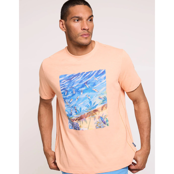Camiseta Manga Corta Naranja - Uluwatu