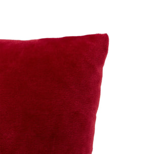 Coussin Ollis rouge 38x38cm