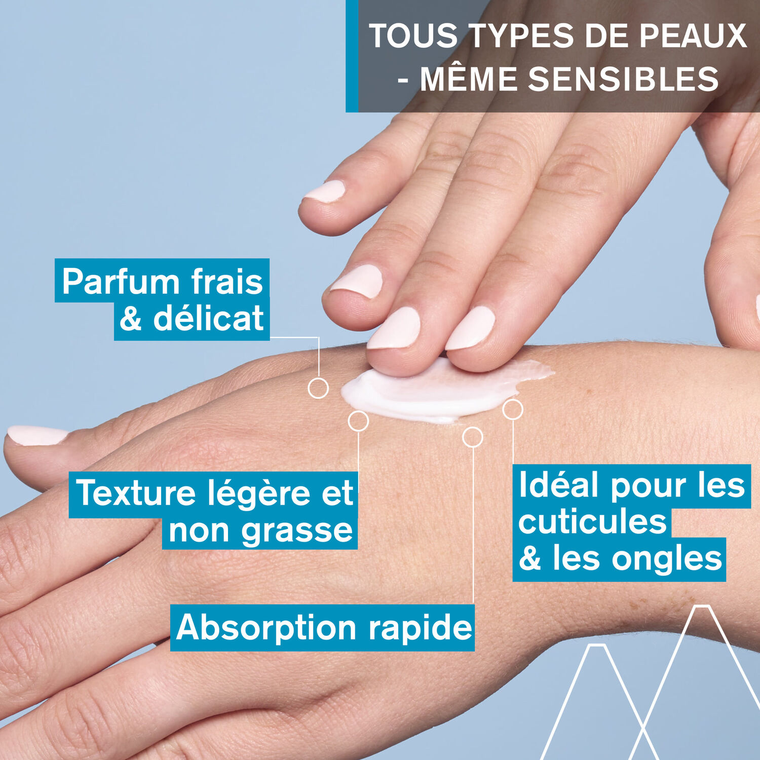 Eau Thermale - Crème d'Eau Mains - Hydrate, Protège & Adoucit 50 ml