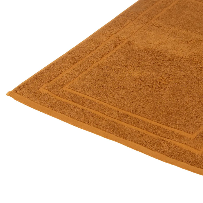 Tapis de bain "Praia" 50x70cm marron canelle