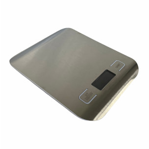 Bilancia Digitale Smart Da Cucina 1 g / 5 kg In Acciaio Inox Inossidabile Professionale Alta Precisione Bilancino Elettronico Tara Display LCD