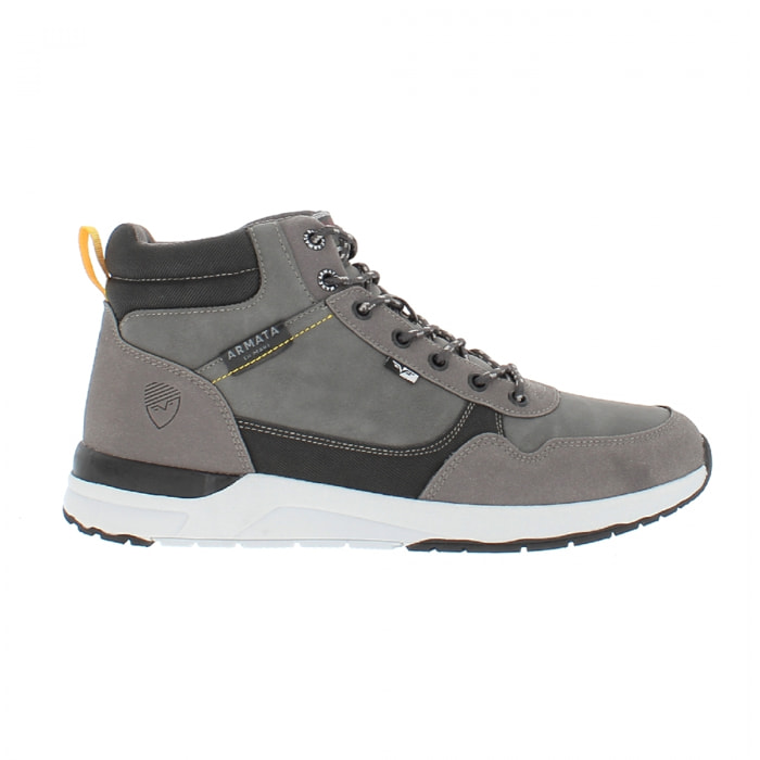 Armata di Mare Scarpe Uomo Stivaletti Casual Stringati con Soletta Rimovibile in Memory Foam AMU W22L245 Grey