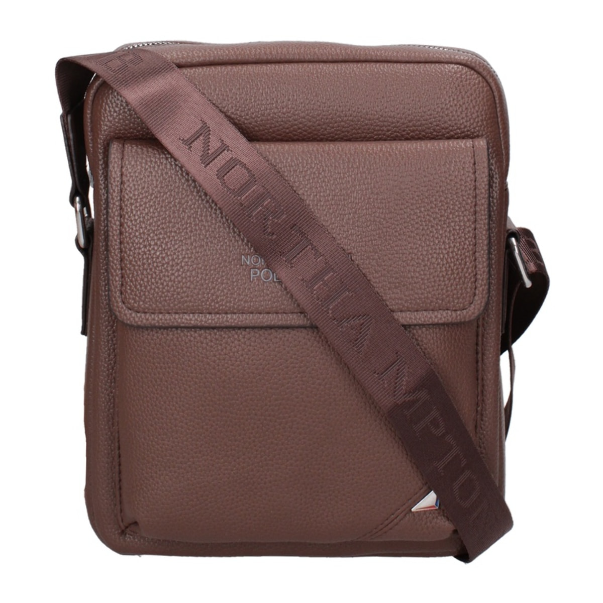 Borsa a tracolla uomo - Modello False - 100% pelle PU - 20.0 x 25.0 x 10.0 cm