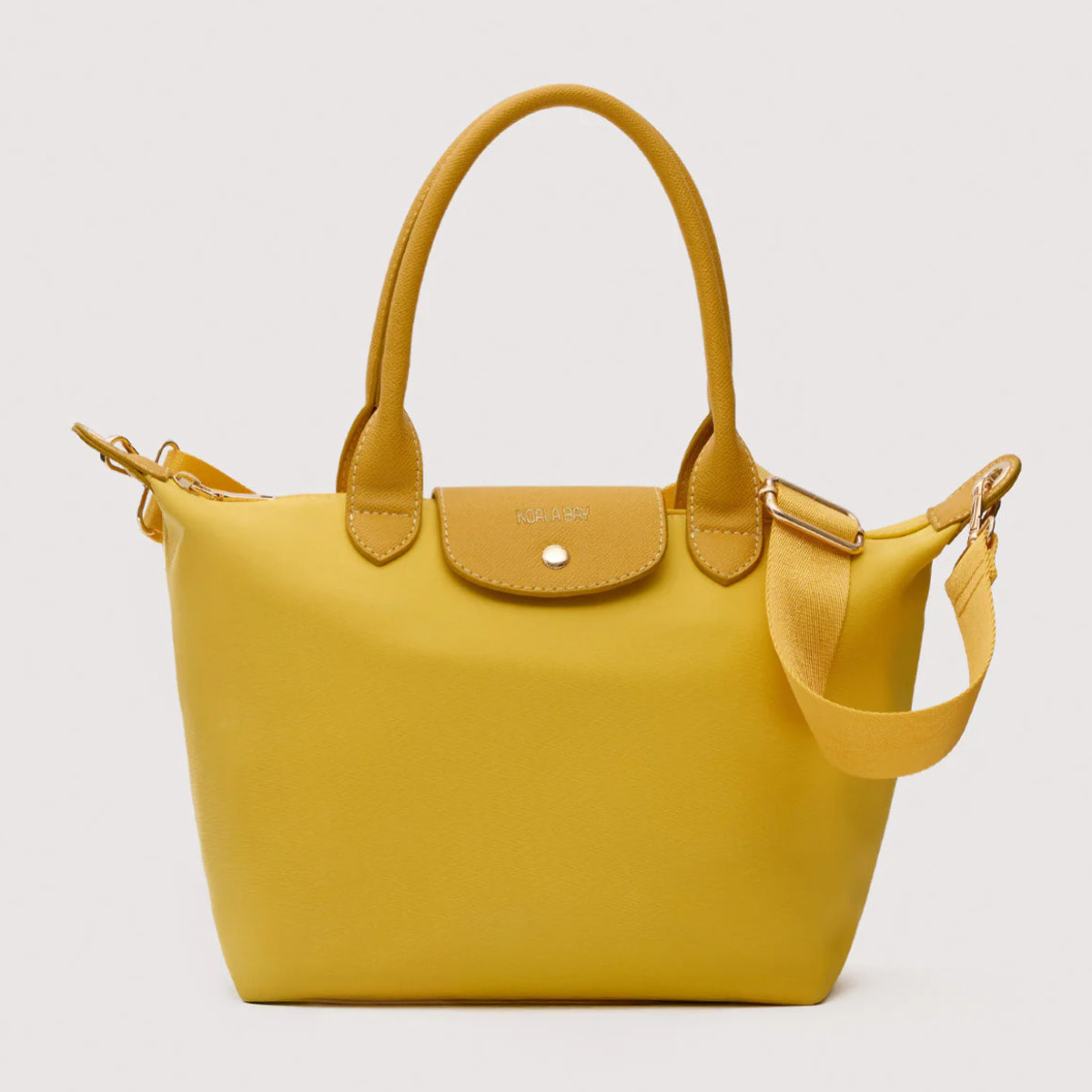 Bolso de Mano Amarillo con Bandolera - Elizana