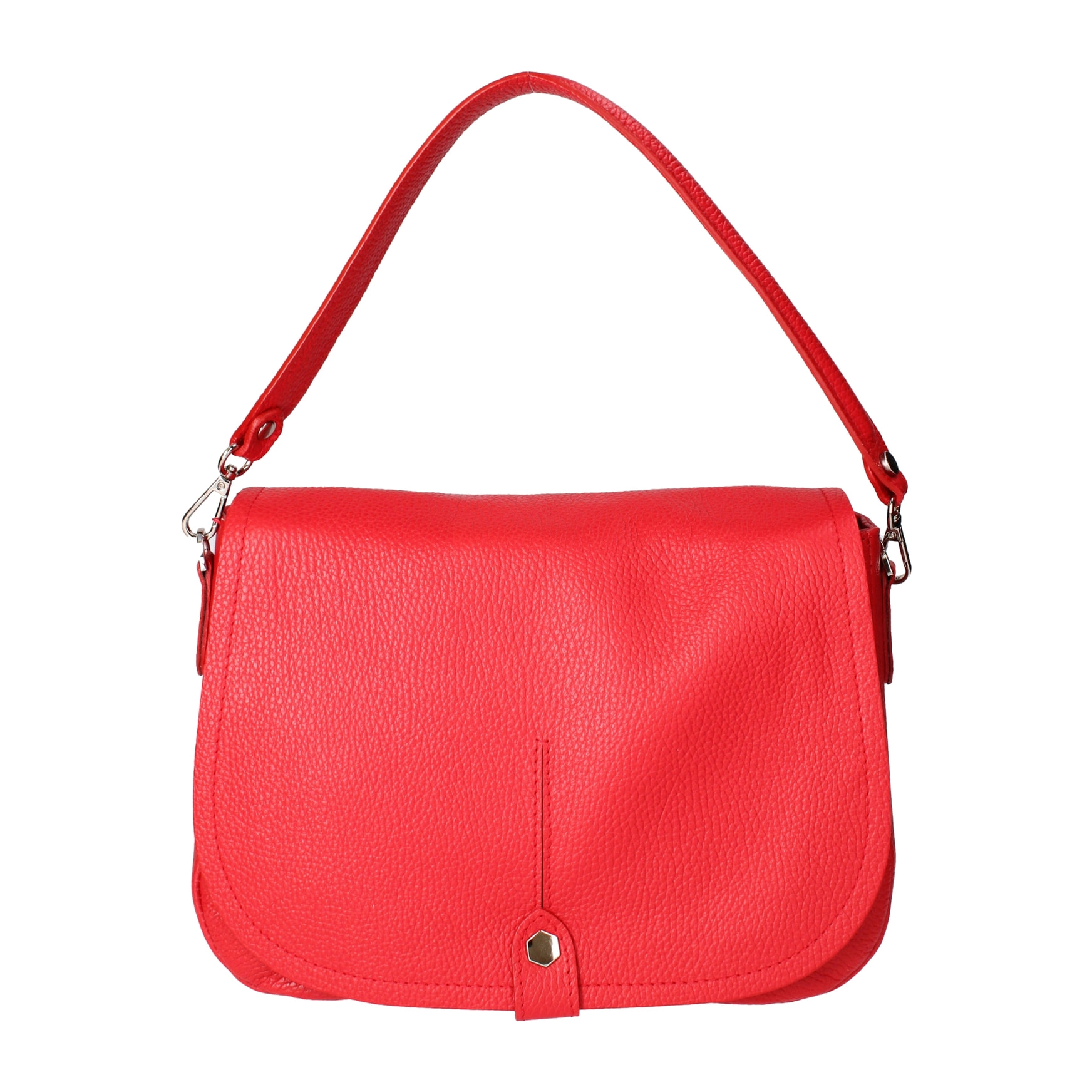 Borsa a spalla Sabina da donna In Vera pelle Made in Italy 29x20x11 cm