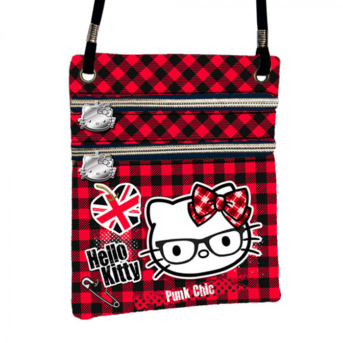 Bolso Bandolera Hello Kitty Punk Chic 66700