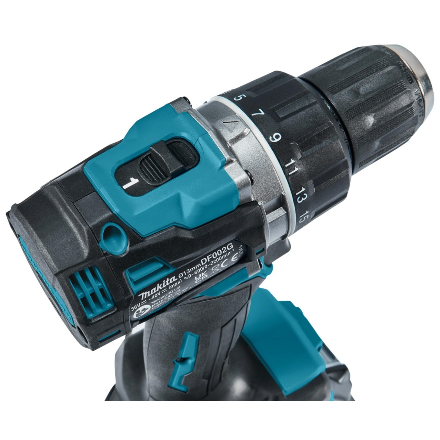 Taladro atornillador 54Nm 40V max MAKITA 2 baterías 2,5 Ah BL4025 + cargador DC40RA - DF002GD201