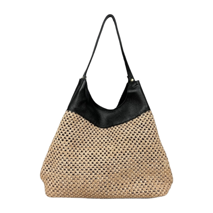 Bolso de hombro Cheval Firenze Madera Negro