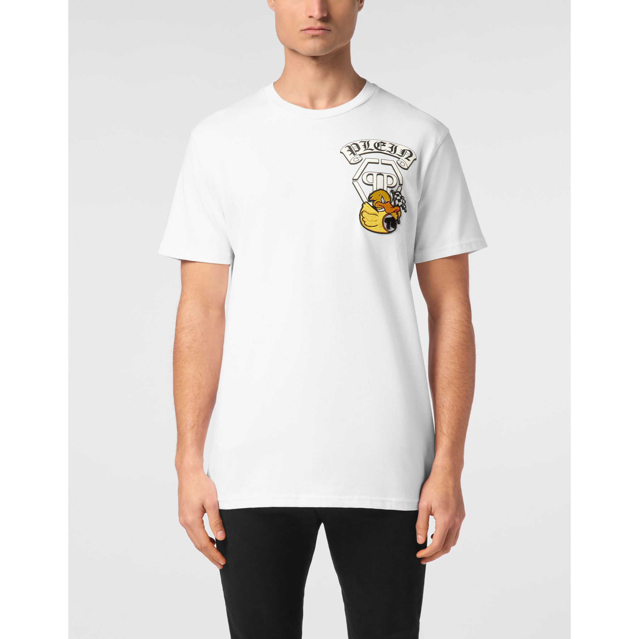 PHILIPP PLEIN T-Shirt Round Neck DUCK