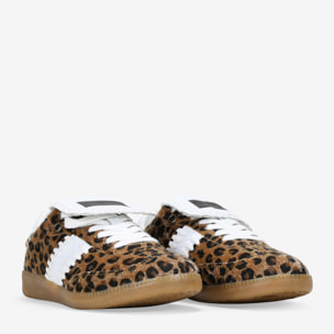 Zapatillas leopardo con suela de goma