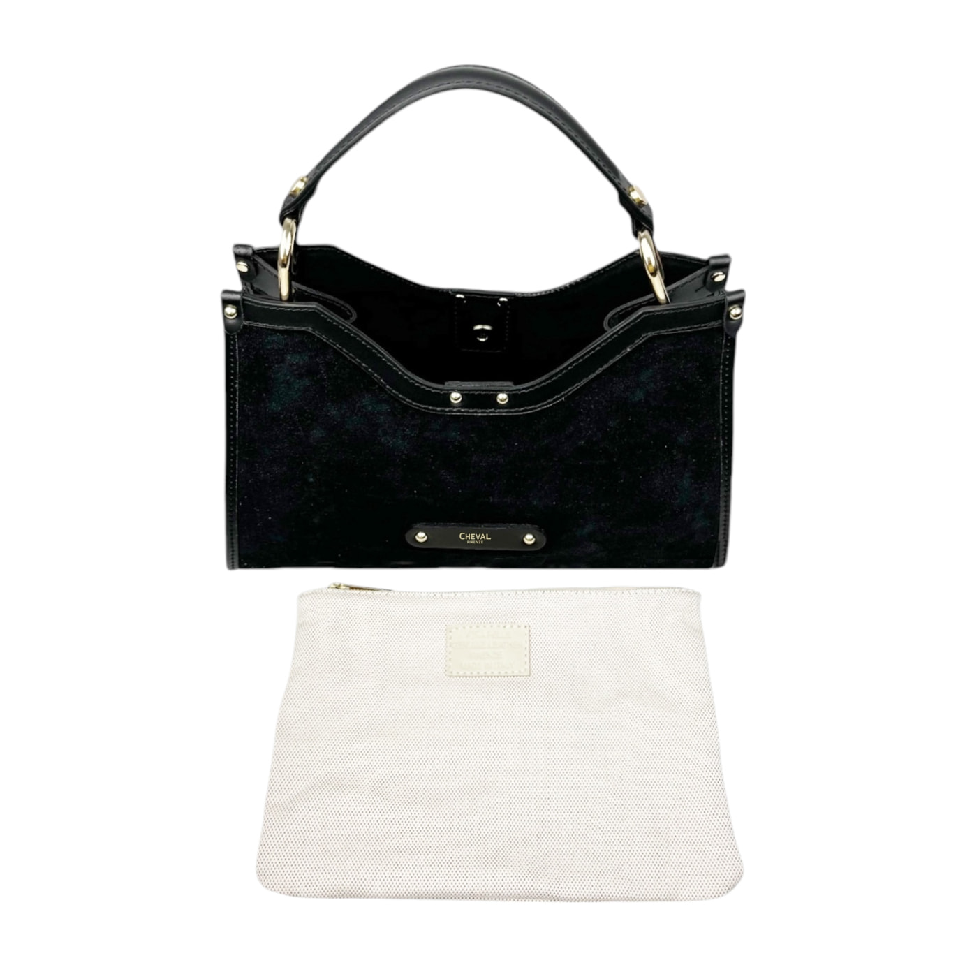 Bolso Hobo Cheval Firenze Capri Mini F/W Negro