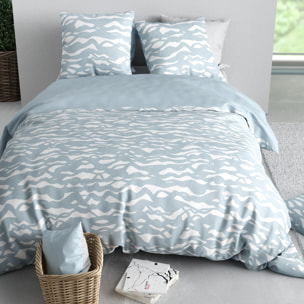 Parure housse de couette 3pcs 100% coton 57 fils nordic