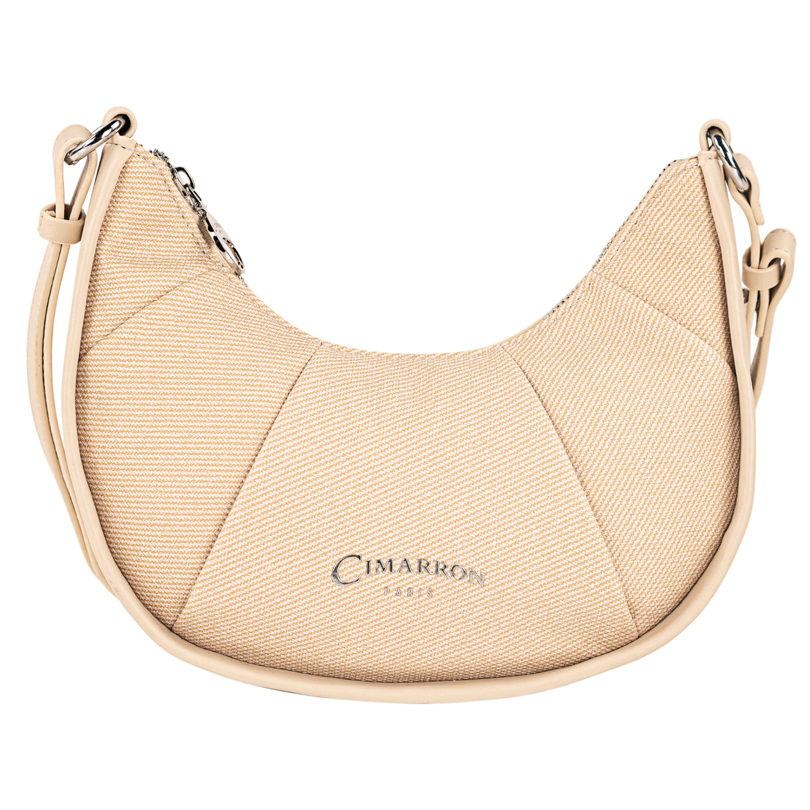 Bolso Bandolera Mujer Veg/Pu Cimarron Abigail Beige
