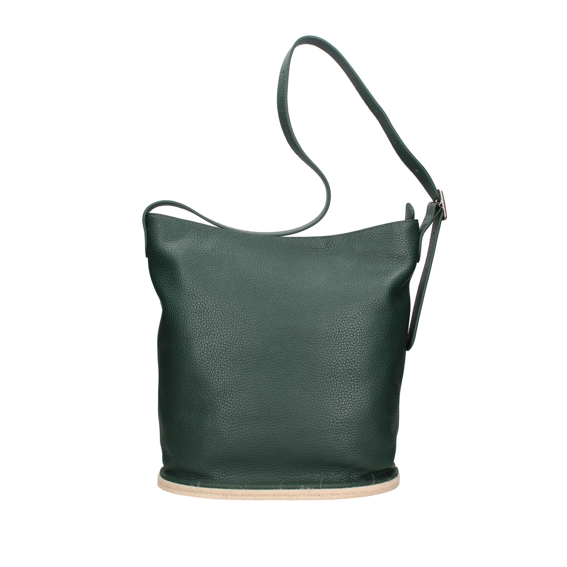 Borsa a spalla da donna Made in Italy - Modello Zelia Plus - 100% pelle - 29.0 x 32.0 x 17.5 cm