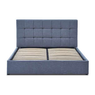 Lit Coffre Vincennes | Coloris Gris